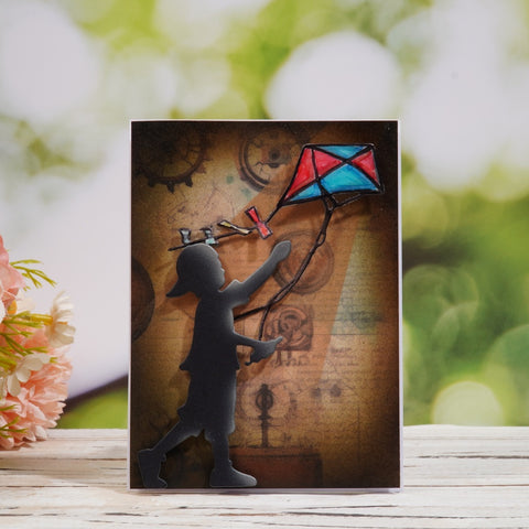 Inlovearts Fly a Kite Cutting Dies