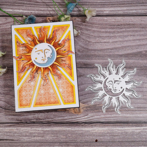 Inlovearts Sun and Moon Cutting Dies
