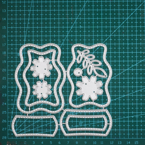 Inlovearts Stacked Frames Cutting Dies