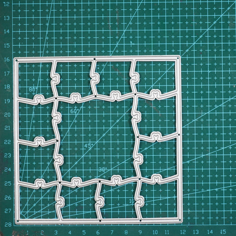 Inlovearts Puzzle Background Board Cutting Dies