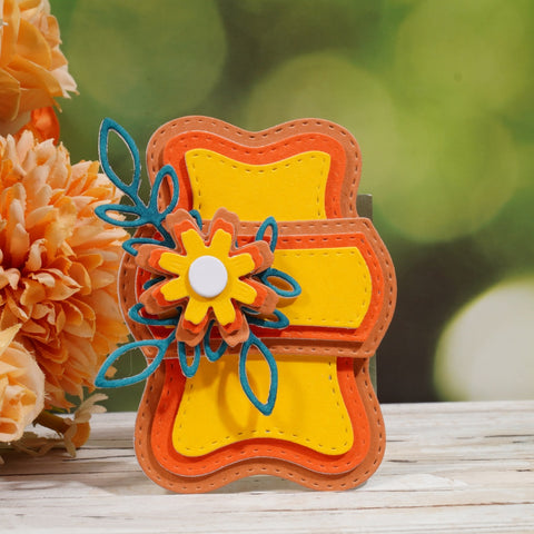 Inlovearts Stacked Frames Cutting Dies