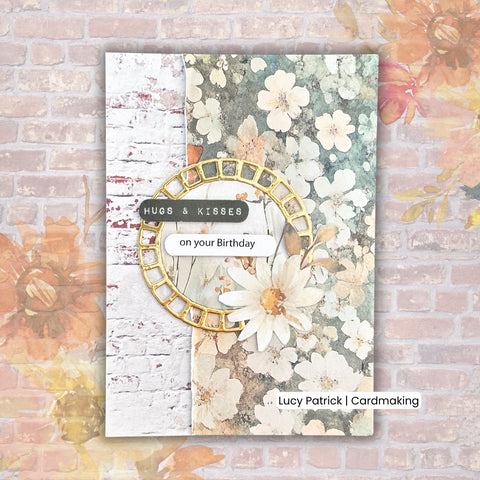 Stackable Spiral Pattern Circle Nesting Frame Dies