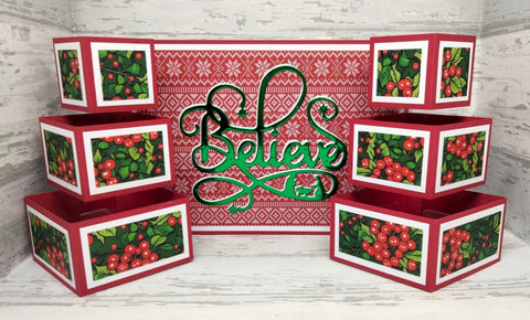 Inlovearts Believe Word Cutting Dies