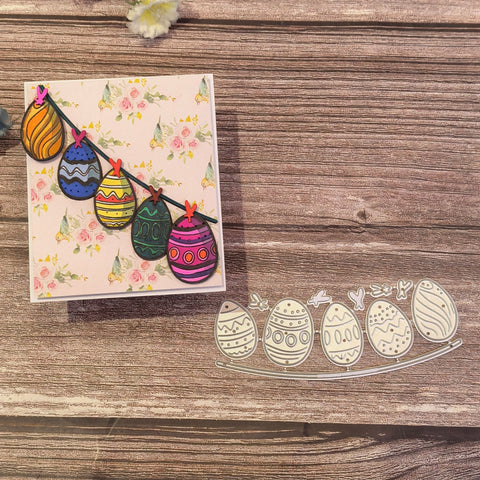 Inlovearts Easter Eggs Cutting Dies