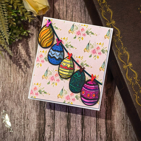 Inlovearts Easter Eggs Cutting Dies