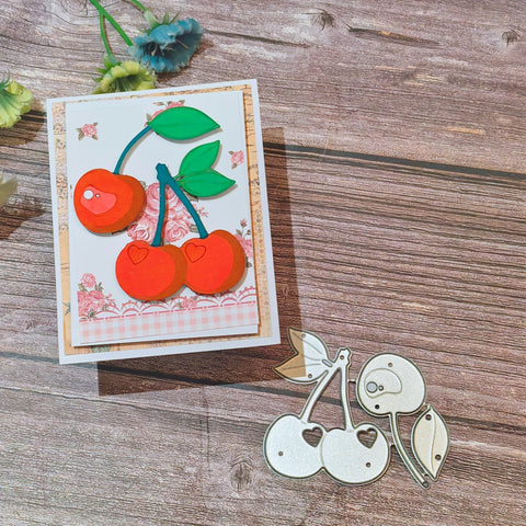 Inlovearts Cherries Cutting Dies