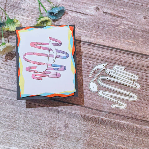 Inlovearts Note Cutting Dies