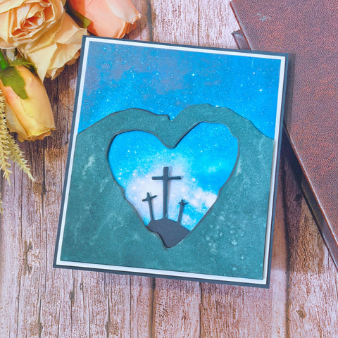 Inlovearts Tomb in the Heart Metal Cutting Dies