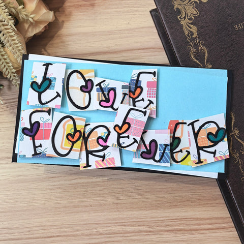 Inlovearts 26 Love Alphabets Cutting Dies