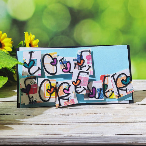 Inlovearts 26 Love Alphabets Cutting Dies