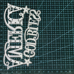 Inlovearts GOD BLESS AMERICA Cutting Dies