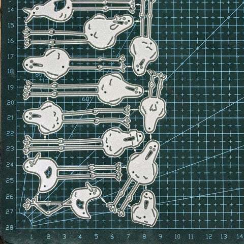 Inlovearts Long-legged Seagulls Cutting Dies