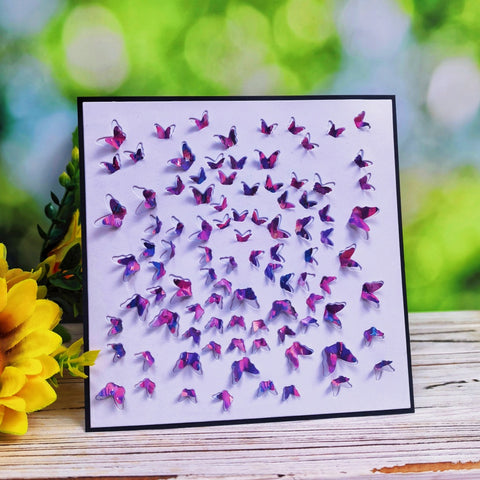 Inlovearts Butterfly Background Board Cutting Dies