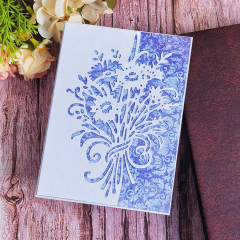 Inlovearts Flower Border Cutting Dies