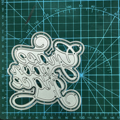 Inlovearts Grace upon grace Word Cutting Dies