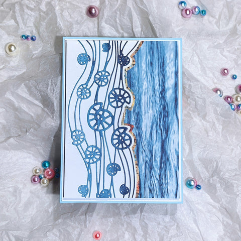 Inlovearts Conch Wave Cutting Dies