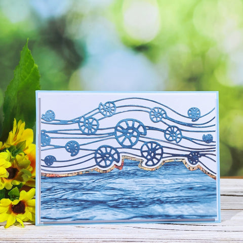 Inlovearts Conch Wave Cutting Dies