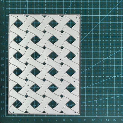 Inlovearts Ribbon Weaving Background Board Cutting Dies