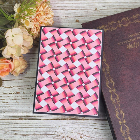 Inlovearts Ribbon Weaving Background Board Cutting Dies
