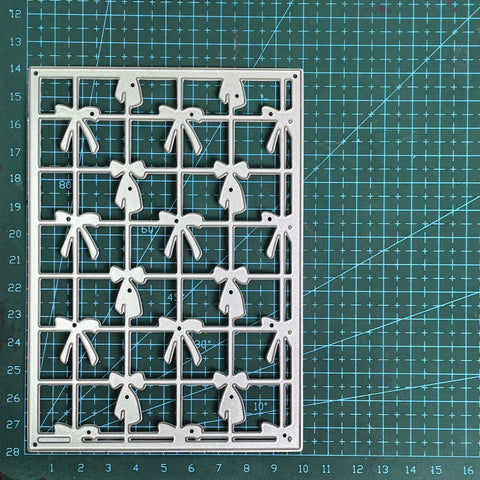 Inlovearts Bowknot Background Board Cutting Dies