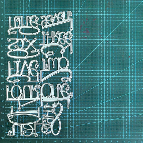 Inlovearts Numbers Cutting Dies