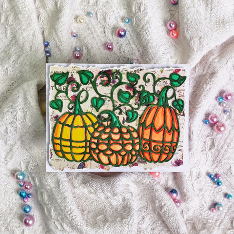 Inlovearts Pumpkins Cutting Dies