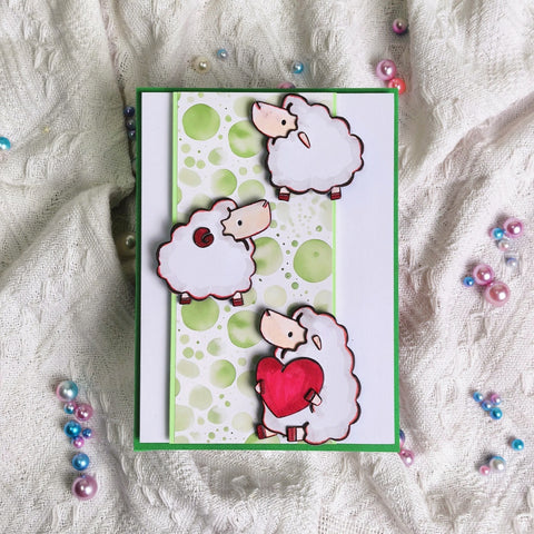 Inlovearts Sheep Cutting Dies