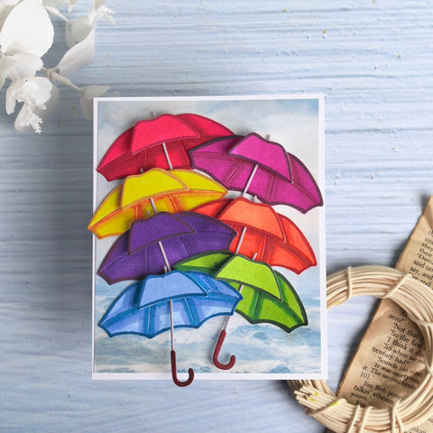 Inlovearts Umbrella Cutting Dies