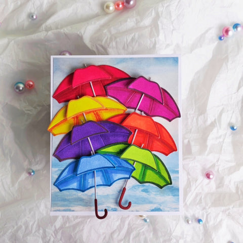 Inlovearts Umbrella Cutting Dies