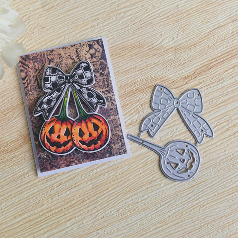 Inlovearts Pumpkin Cherry Cutting Dies