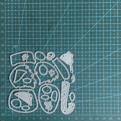 Inlovearts Christmas Gnomes Cutting Dies