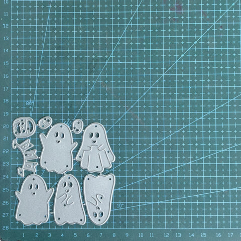 Inlovearts Halloween Ghosts Cutting Dies