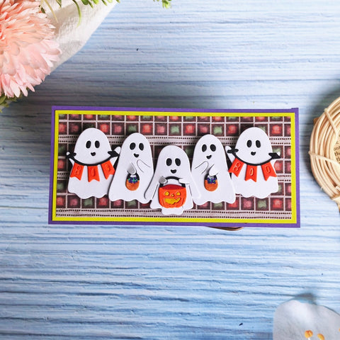 Inlovearts Halloween Ghosts Cutting Dies