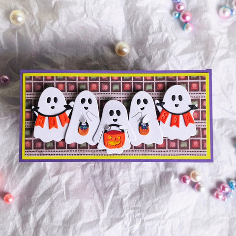 Inlovearts Halloween Ghosts Cutting Dies