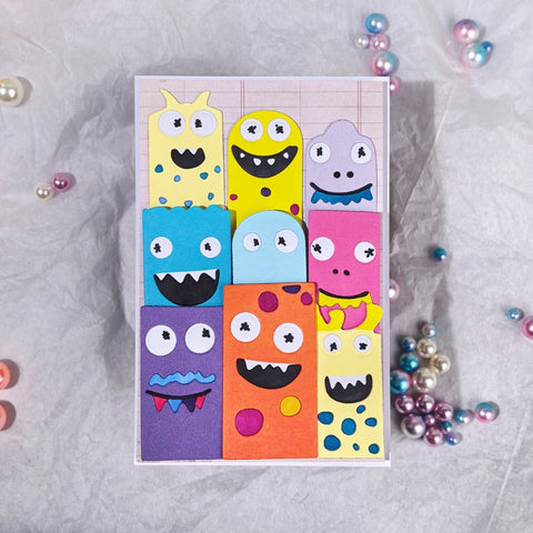 Inlovearts Monsters Cutting Dies