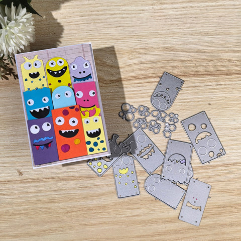 Inlovearts Monsters Cutting Dies