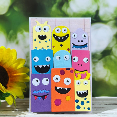 Inlovearts Monsters Cutting Dies