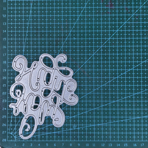 Inlovearts Holy Night Word Cutting Dies