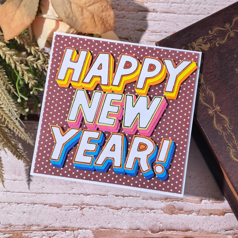 Inlovearts Happy New Year Word Cutting Dies