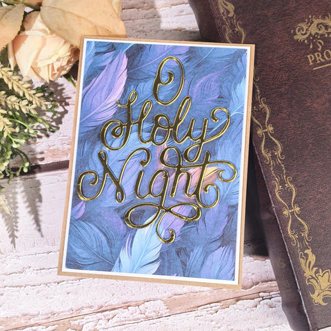 Inlovearts Holy Night Word Cutting Dies
