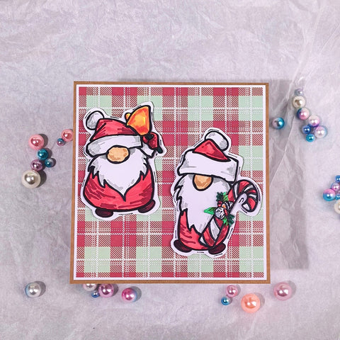 Inlovearts Christmas Gnomes Cutting Dies