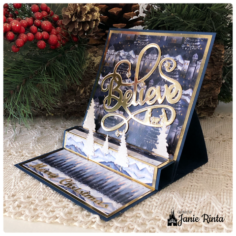 Inlovearts Believe Word Cutting Dies