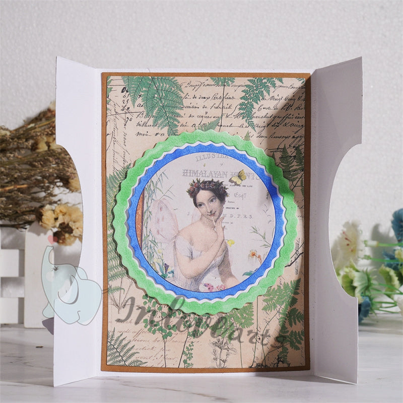 Inloveart Foldable Lace Border Cutting Dies