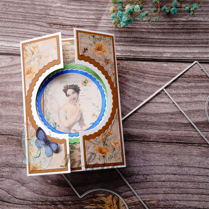 Inloveart Foldable Lace Border Cutting Dies