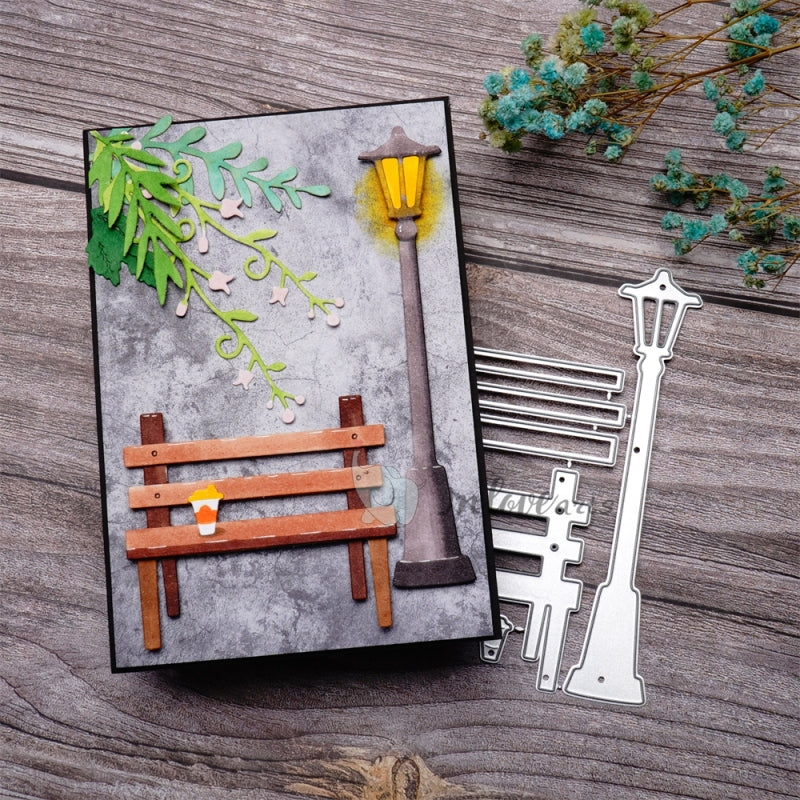Inloveart Lamp and Bench Cutting Dies