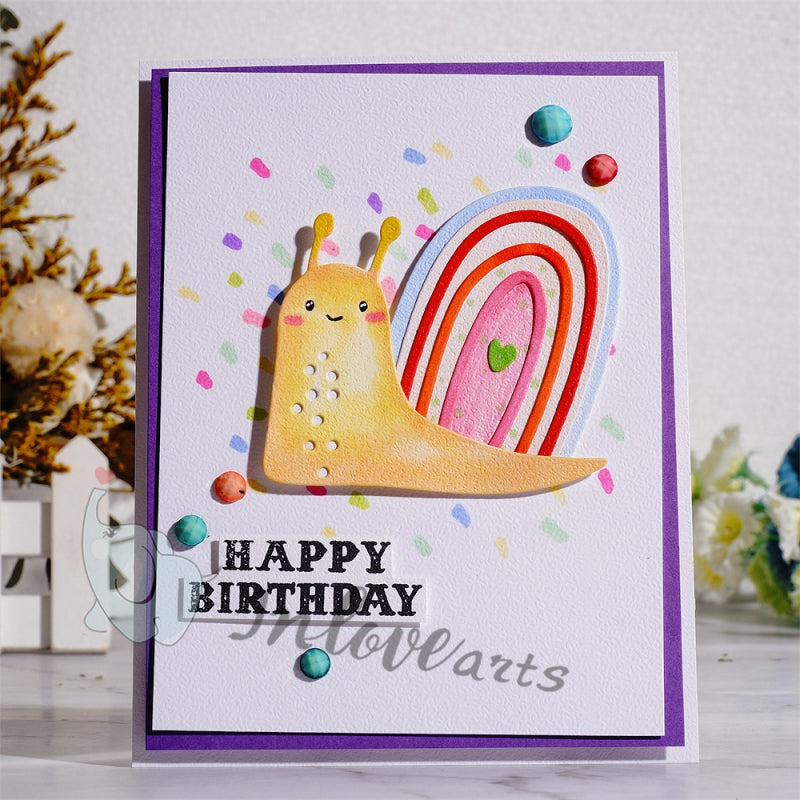 Inloveart Lovely Snail Cutting Dies