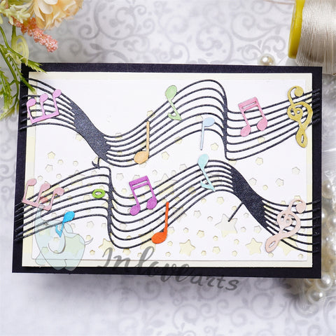 Inloveart "Music Notes" Cutting Dies