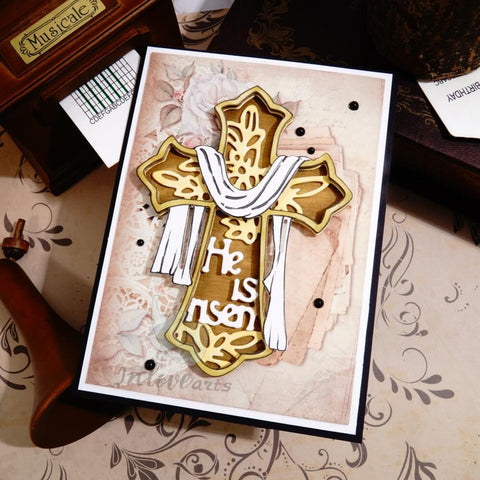 Inlovearts 4pcs Cross Border Cutting Dies