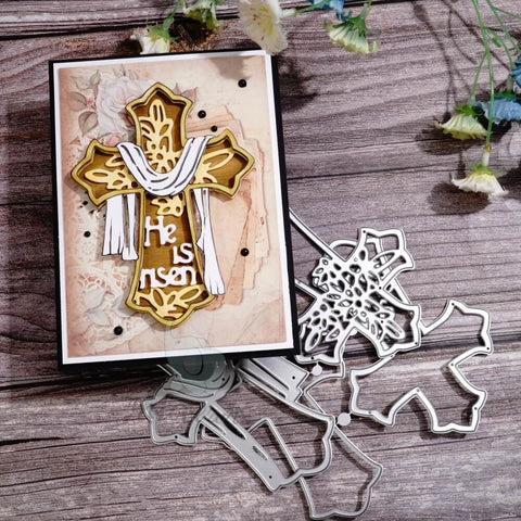 Inlovearts 4pcs Cross Border Cutting Dies