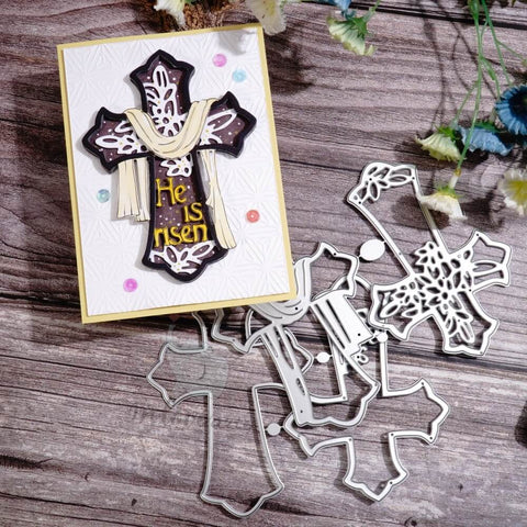 Inlovearts 4pcs Cross Border Cutting Dies